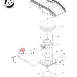 BK-8267139 - Ecrou Mercruiser 8267139