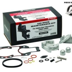 BK-8M0147054 - Kit entretien 100H ou 1 an - Original Mercruiser Alpha One Gen I 1984-1990